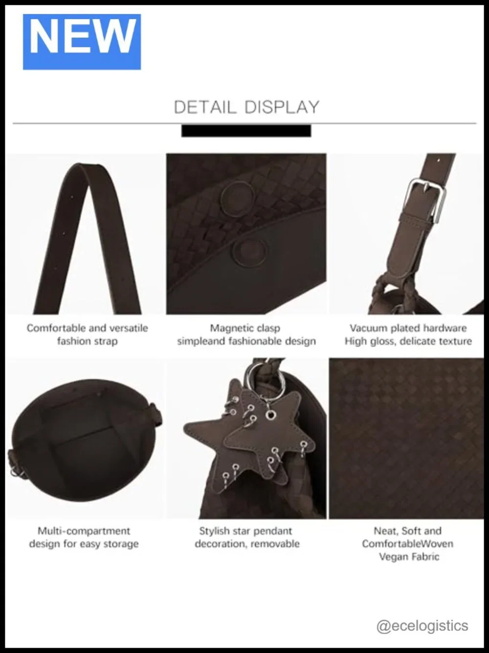Suede Purse Bag for Women | Top Handle Shoulder Hobo Bag | Vegan Leather